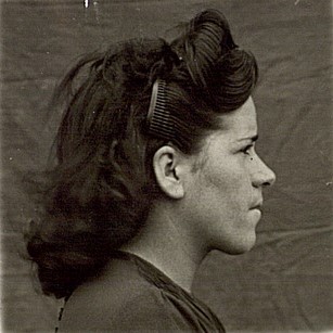 Josépha Gomez-Perez, s.d. Photographie N et B, auteur inconnu. Archives départementales de la Gironde, 103 W 92.